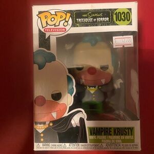 Funko Pop! Vampire Krusty Action Figure - Red, Blue, Green